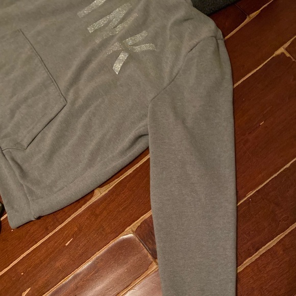 PINK fleece pullover hoodie - Picture 3 of 10